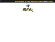 Tablet Screenshot of honeystinger.com